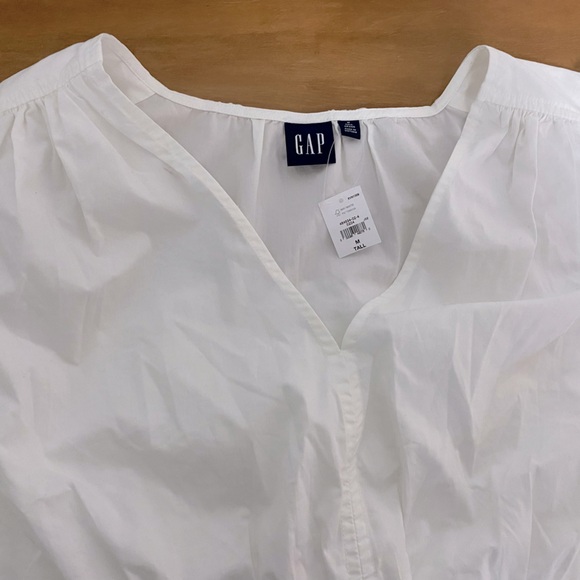 Puff Sleeve Peplum Top - Picture 5 of 13